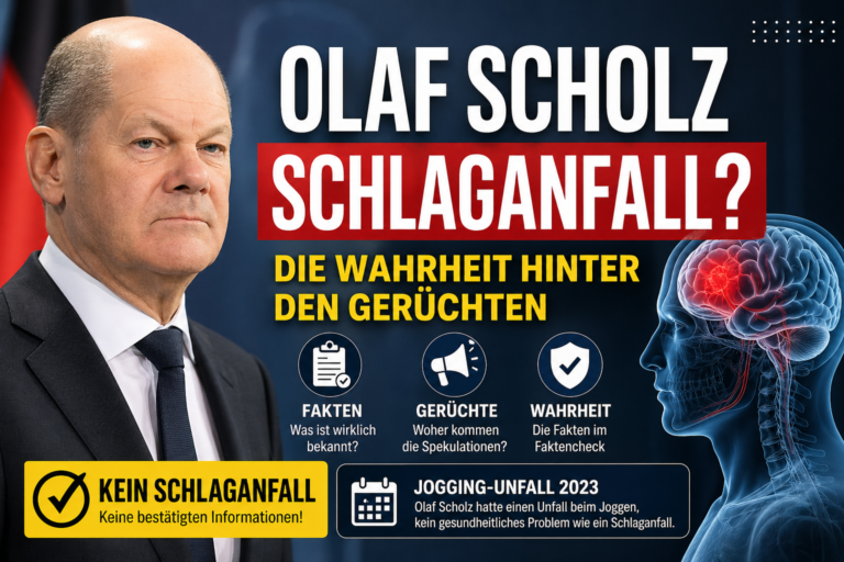 Olaf Scholz Schlaganfall