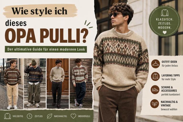 Wie style ich diesen Opa Pulli