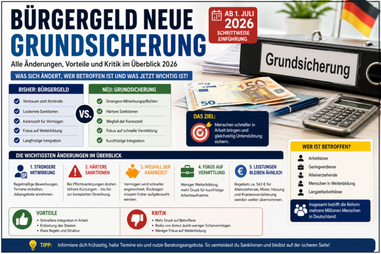 Bürgergeld neue Grundsicherung