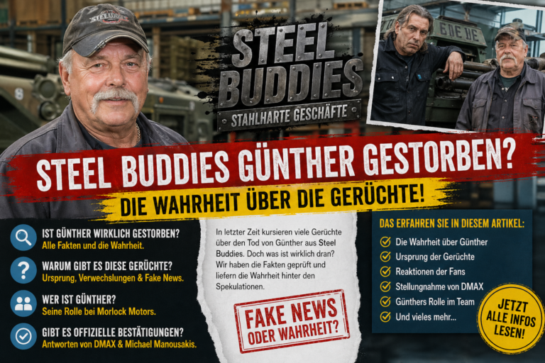 Steel Buddies Günther gestorben