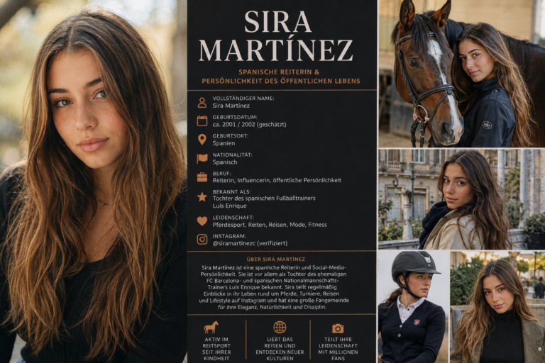 Sira Martínez – Das Leben zwischen Reitsport, Öffentlichkeit und moderner Medienwelt Sira Martínez