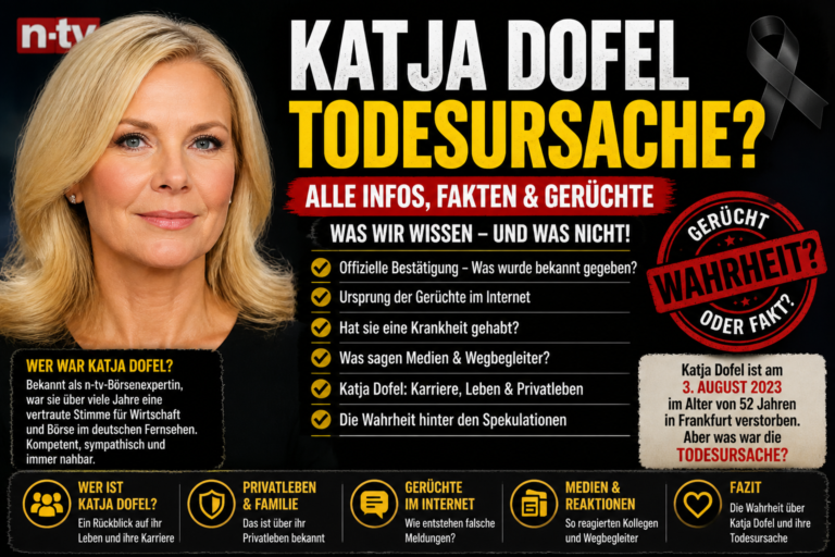 Katja Dofel Todesursache