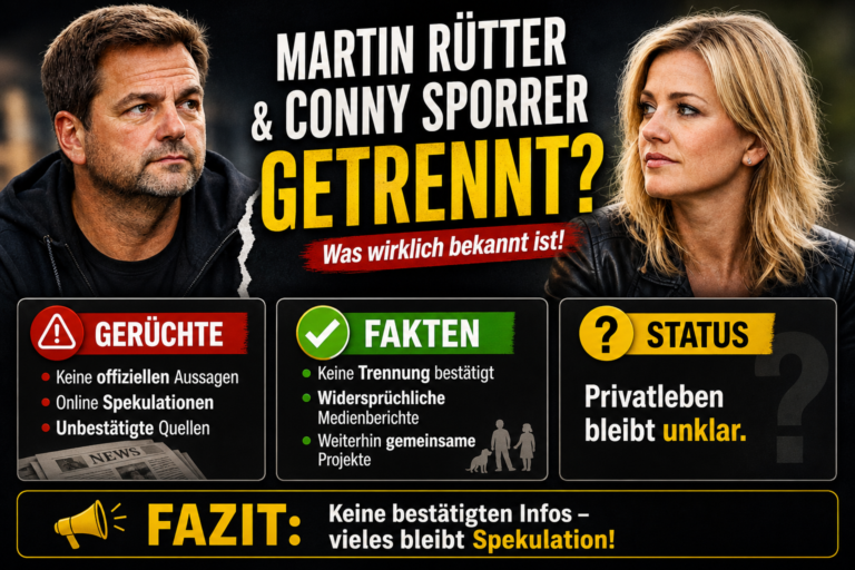 Martin Rütter und Conny Sporrer getrennt