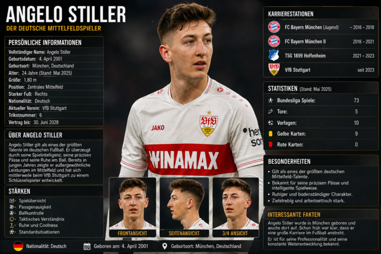 Angelo Stiller Nase Krankheit